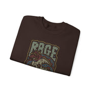 Rage Mode Unisex Heavy Blend Sweatshirt - Edgy Graphic Crewneck for Casual Vibes