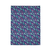 Cozy mermaid Pattern Soft Blanket – Perfect for Home Décor & Gifts