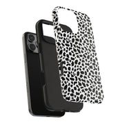 Stylish Leopard Print Tough Phone Case – Durable Protection & Chic Design