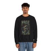 Rage Mode Unisex Heavy Blend Sweatshirt - Edgy Graphic Crewneck for Casual Vibes