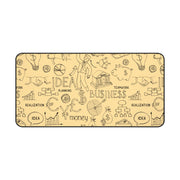 Motivational Desk Mat for Entrepreneurs - Business Ideas & Planning Design