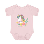 Lovely Unicorn Infant Bodysuit - Cute Baby Onesie for Newborns, Perfect Gift for Baby Showers or Birthdays