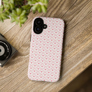 Cute Heart Pattern iPhone Case - Tough & Stylish Smartphone Cover