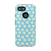 Daisy Floral Tough Phone Case - Durable Protection for Your Device