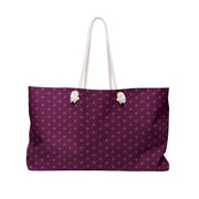 Stylish Purple Weekender Bag for Travel and Getaways