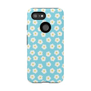 Daisy Floral Tough Phone Case - Durable Protection for Your Device