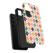 Colorful Hearts Samsung Galaxy Phone Case - Stylish Tough Cases for Everyday Protection
