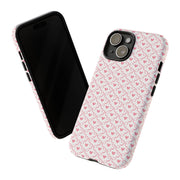 Cute Heart Pattern iPhone Case - Tough & Stylish Smartphone Cover