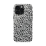 Stylish Leopard Print Tough Phone Case – Durable Protection & Chic Design