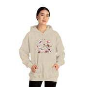 Retro Music Vibes Hooded Sweatshirt - Unisex Heavy Blend™