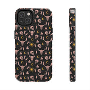 Gothic Skull Tough Phone Case - Durable Design for Alternative Style Lovers
