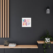 Inspirational Wall Art Canvas - 