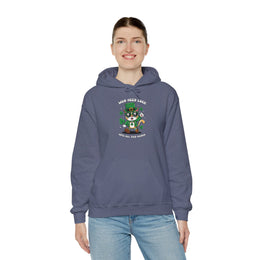 St. Patrick's Day Lucky Cat Hoodie - Unisex Heavy Blend™