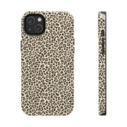Leopard Print Tough Phone Case - Stylish & Durable Protection