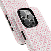 Cute Heart Pattern iPhone Case - Tough & Stylish Smartphone Cover