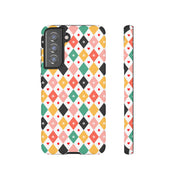 Colorful Hearts Samsung Galaxy Phone Case - Stylish Tough Cases for Everyday Protection