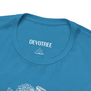 Eco-Friendly Nature Art Unisex Jersey Tee - Botanical Design