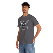 Devotree Skull Wings Unisex Heavy Cotton Tee - Edgy Graphic T-Shirt for Alternative Lifestyle