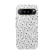 Cute Dog Pattern Google Pixel Phone Case - Tough Cases for Pet Lovers