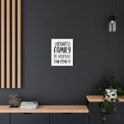 Family Love Matte Canvas Print