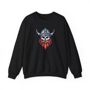 Viking Skull Crewneck Sweatshirt - Unisex Heavy Blend™