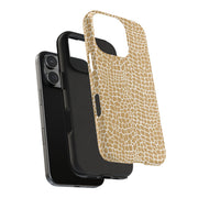 Stylish Tough Phone Case with Trendy Giraffe Pattern