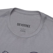 Unisex Jersey Short Sleeve Tee - Mystic Snake and Rose Design