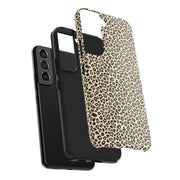 Leopard Print Tough Phone Case - Stylish & Durable Protection
