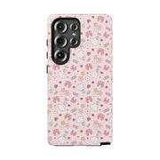 Cute Floral Tough Samsung Galaxy Phone Case for Kids & Teens
