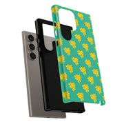 Vibrant Floral Samsung Galaxy Phone Case - Tough Cases for Style and Protection