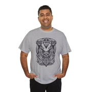 Unisex Heavy Cotton Tee - Fierce Guardian Graphic T-Shirt