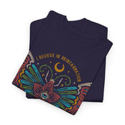 Believe in Reincarnation Butterfly Unisex Heavy Cotton Tee