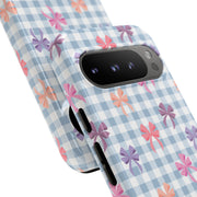 Bow-Patterned Google Pixel Phone Case - Stylish Protection for Your Device