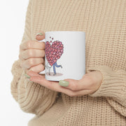 Whimsical Tree Hugger Ceramic Mug - 11oz & 15oz