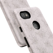 Floral Tough Google Pixel Phone Case - Durable Design for Nature Lovers