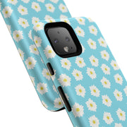 Daisy Floral Tough Phone Case - Durable Protection for Your Device