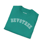 Devotree Unisex Softstyle T-Shirt | Casual Comfort with Trendy Text | Perfect for Gifts & Everyday Wear