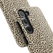 Leopard Print Tough Phone Case - Stylish & Durable Protection