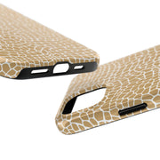 Stylish Tough Phone Case with Trendy Giraffe Pattern