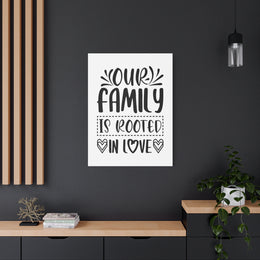Family Love Matte Canvas Print
