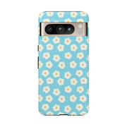 Daisy Floral Tough Phone Case - Durable Protection for Your Device