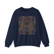 Vibrant Bohemian Unisex Crewneck Sweatshirt - Colorful Artistic Design