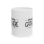 Friends and Family Ceramic Mug - Heartwarming Gift for Loved Ones