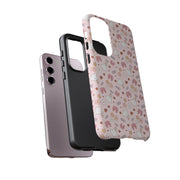 Cute Floral Tough Samsung Galaxy Phone Case for Kids & Teens
