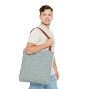 Floral Pattern Tote Bag - Stylish and Versatile Canvas Tote for Everyday Use