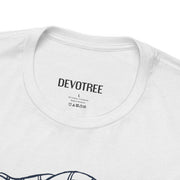 Floral Snake Unisex Jersey Tee - Stylish Graphic T-Shirt for Nature Lovers