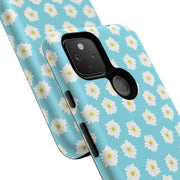 Daisy Floral Tough Phone Case - Durable Protection for Your Device