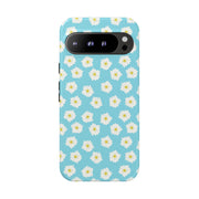 Daisy Floral Tough Phone Case - Durable Protection for Your Device