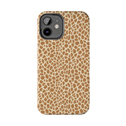 Giraffe Print Tough Phone Case for Animal Lovers