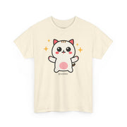 Cute Cat Printed Unisex Heavy Cotton Tee